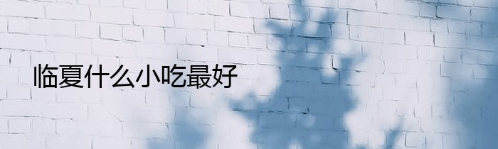 临夏什么小吃最好